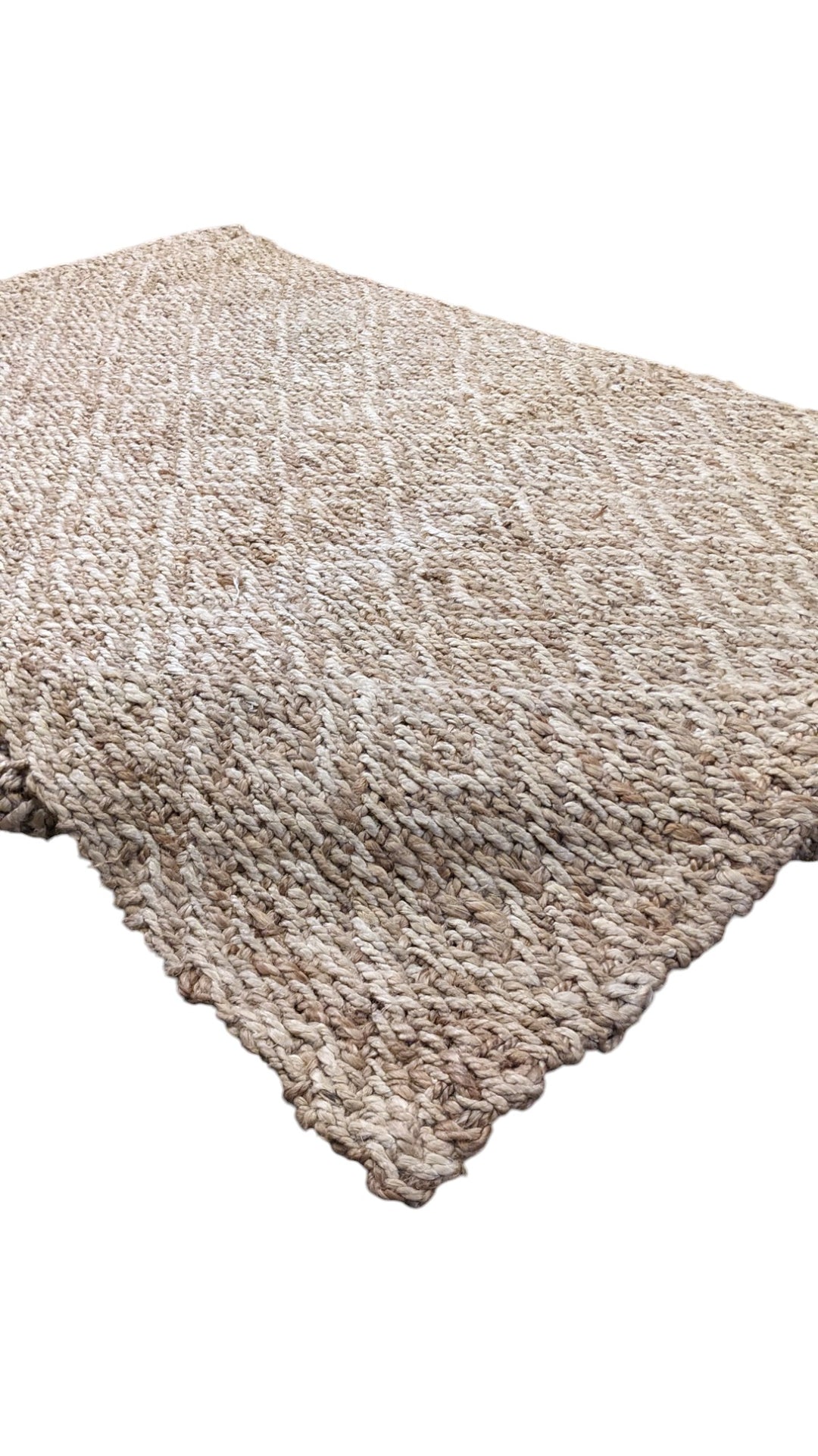 Beryl Natural Jute Rug - Size: 7.2 x 4.10