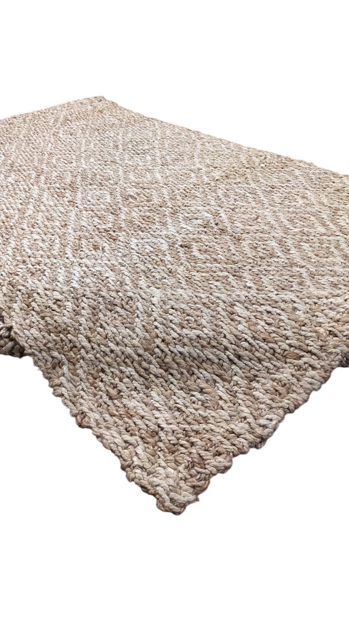 Beryl Natural Jute Rug - Size: 7.2 x 4.10