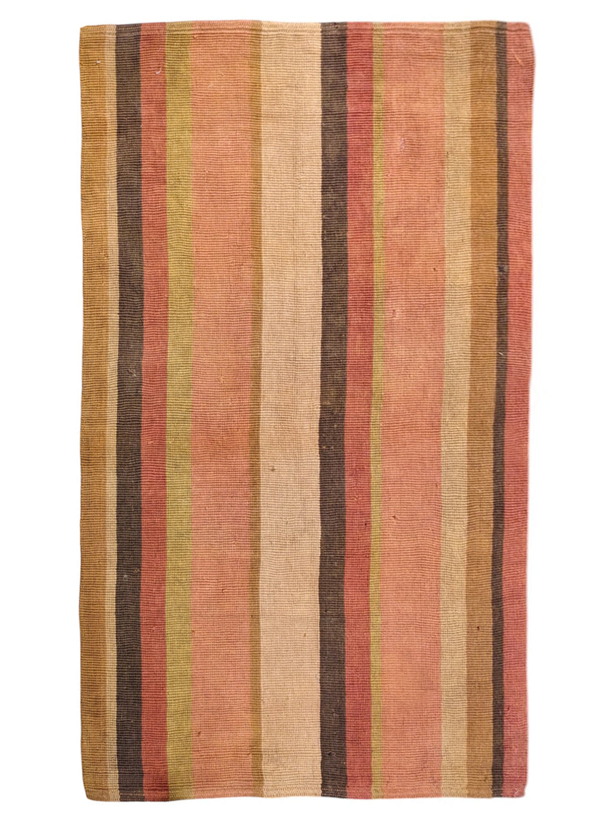 Flatweave Overdyed Jute Rug - Size: 7.7 x 4.11