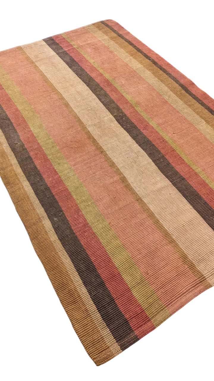 Flatweave Overdyed Jute Rug - Size: 7.7 x 4.11
