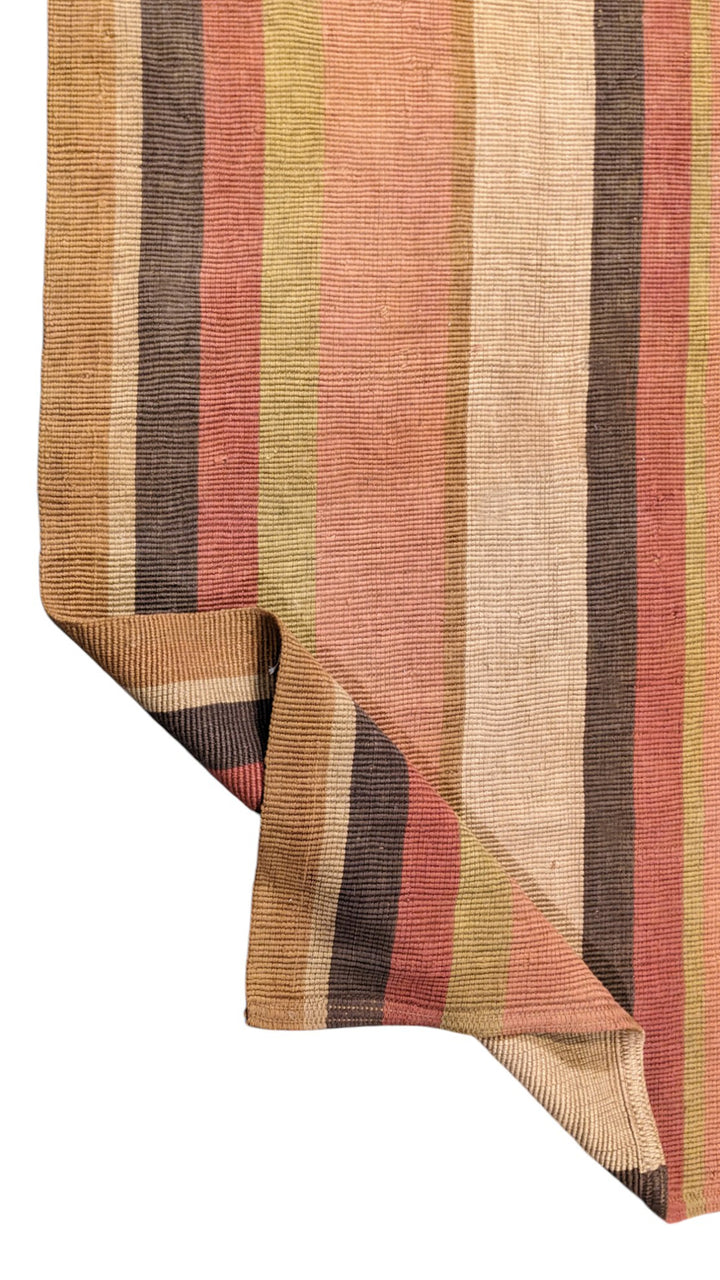 Flatweave Overdyed Jute Rug - Size: 7.7 x 4.11