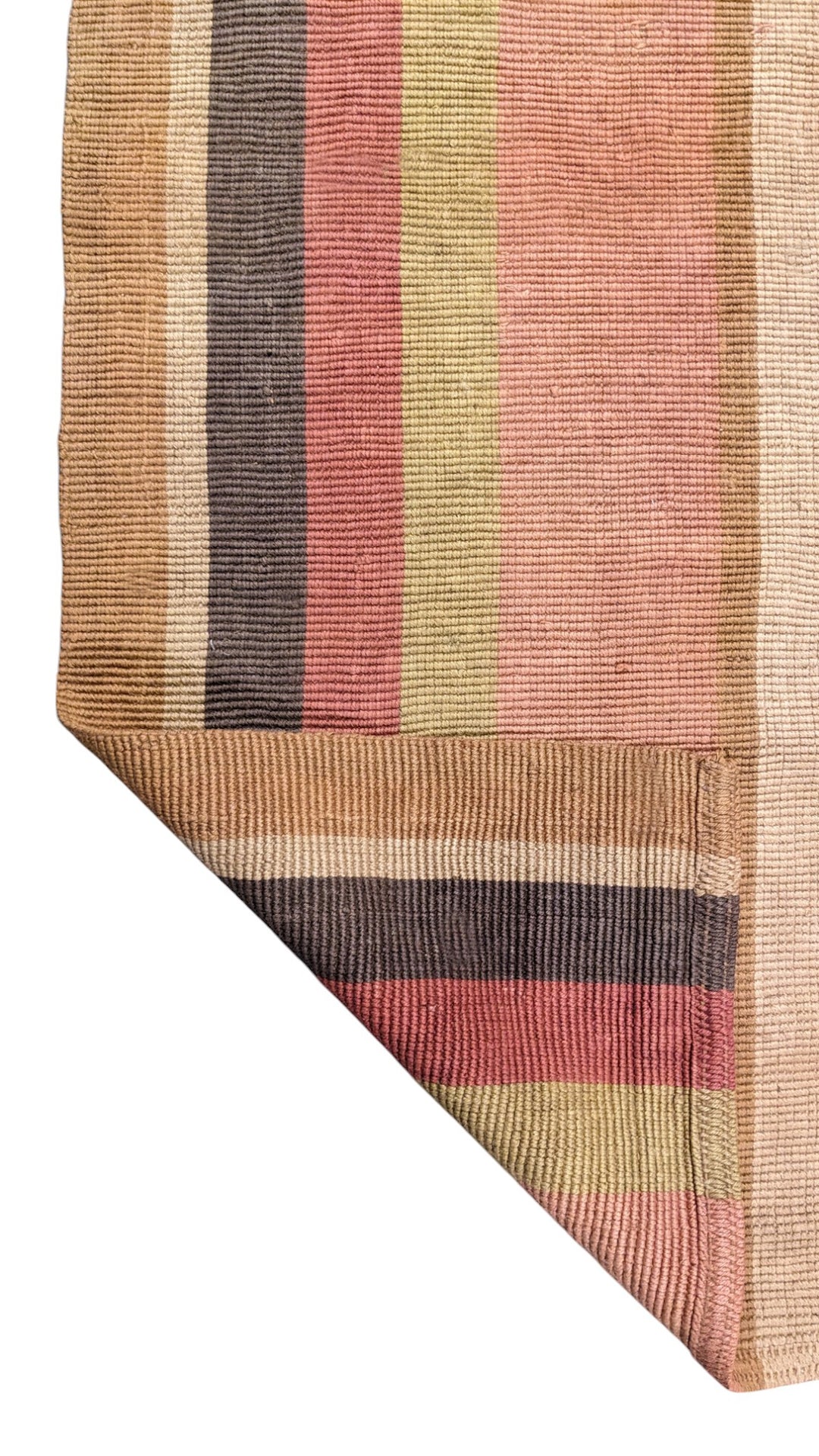 Flatweave Overdyed Jute Rug - Size: 7.7 x 4.11