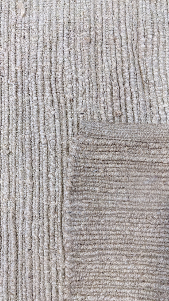 Flatweave Natural Jute Rug - Size: 7.10 x 5.3