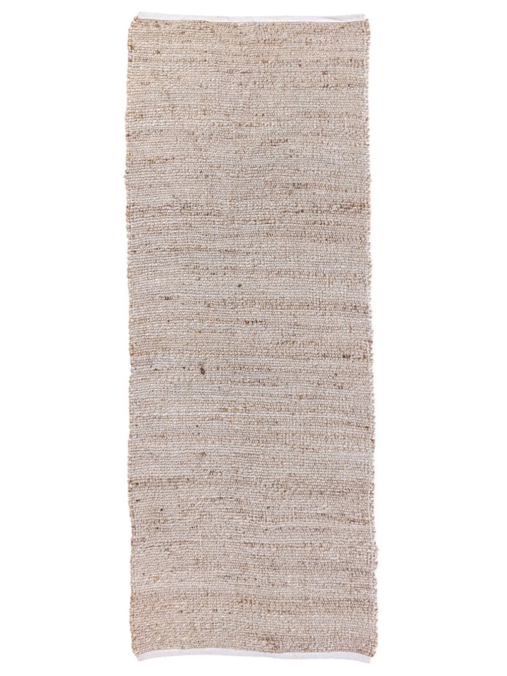 Flatweave Natural Jute Runner - Size: 6 x 2.4