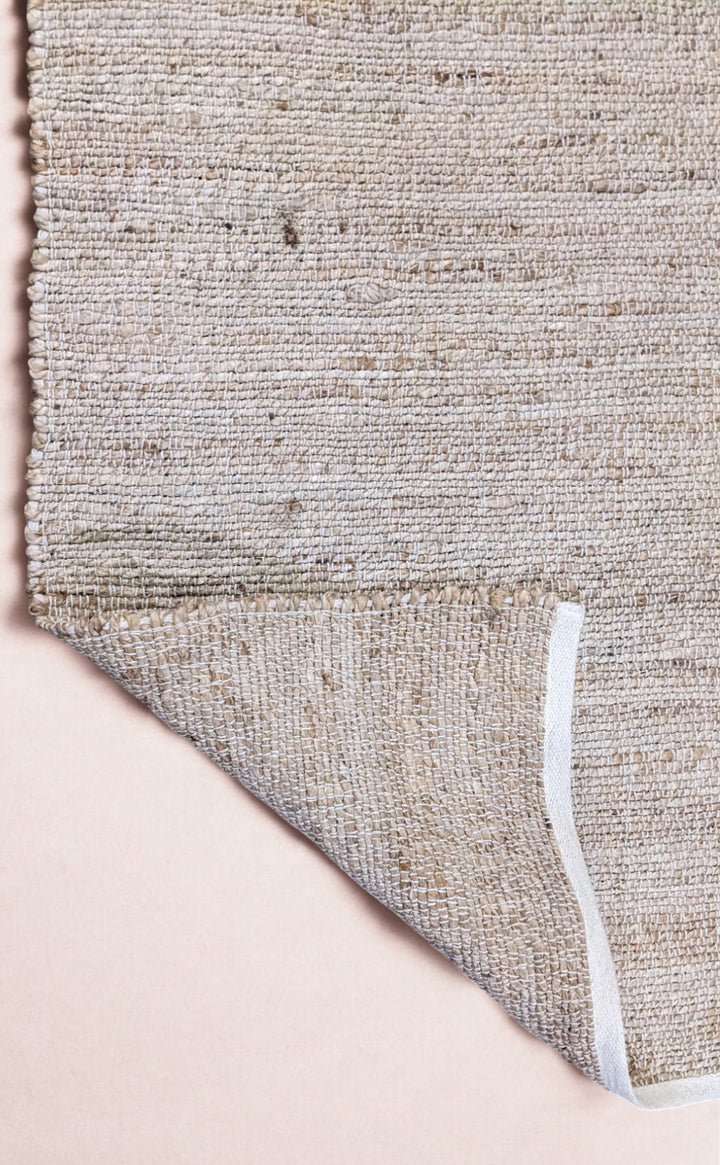 Flatweave Natural Jute Runner - Size: 6 x 2.4