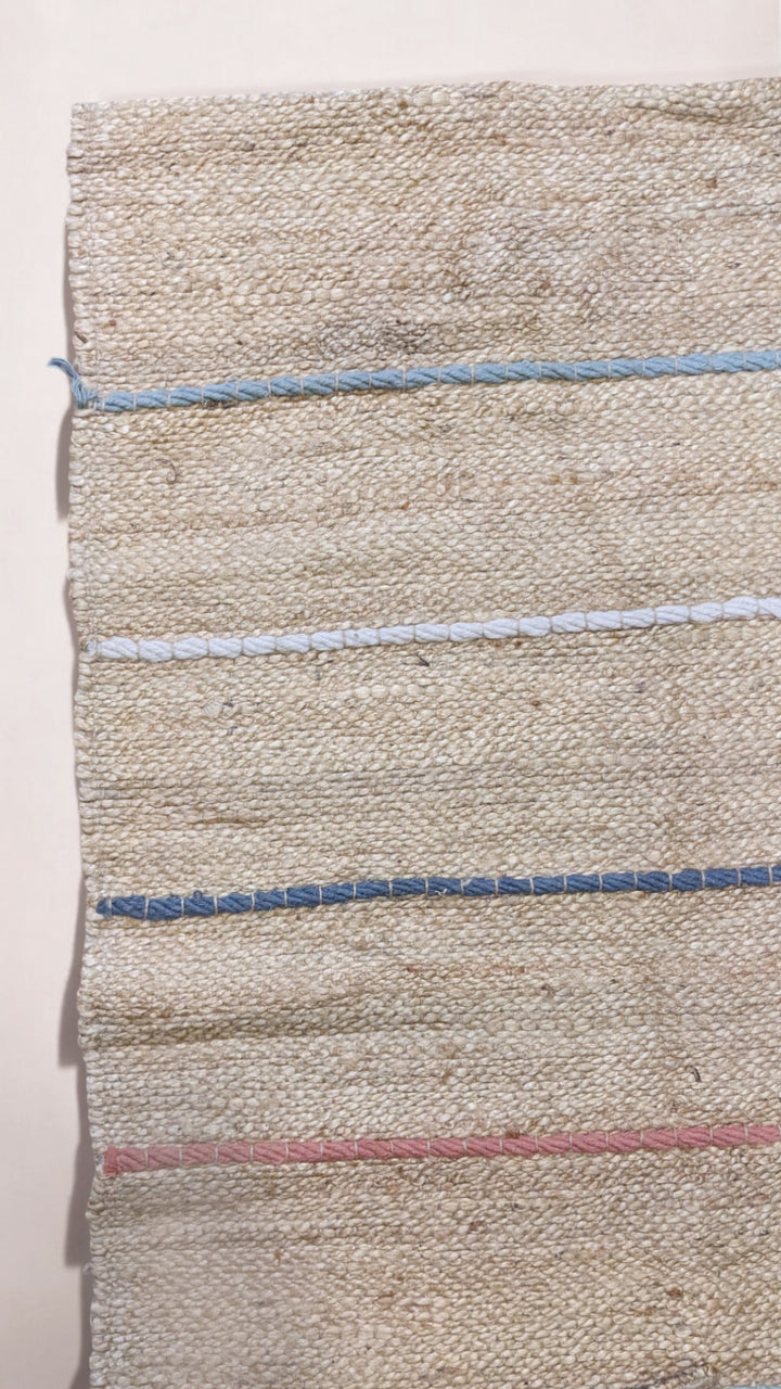 Flatweave Natural Jute Runner - Size: 5.2 x 2.4