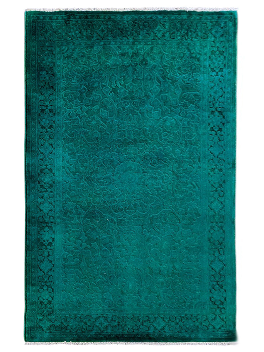 Oriental Silk Wash Chobi Rug - Size: 6 x 4