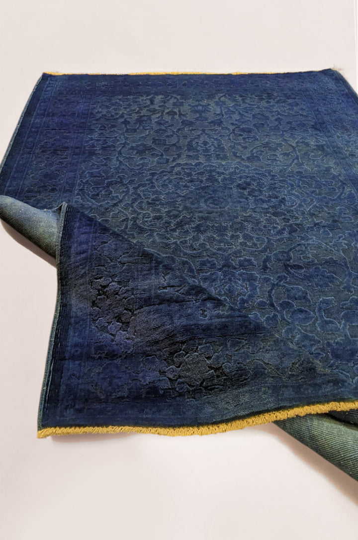 Oriental Silk Wash Chobi Rug - Size: 6 x 4.2