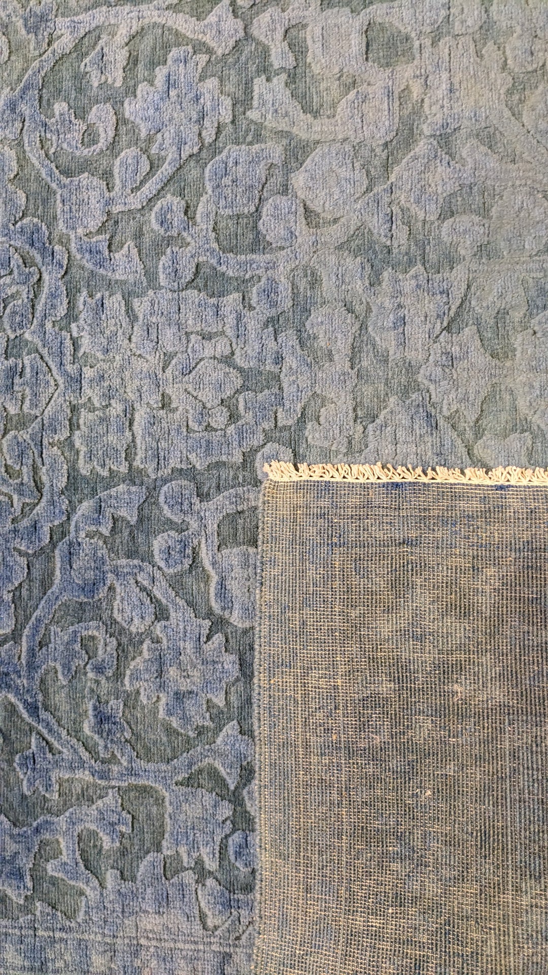 Oriental Silk Wash Chobi Rug - Size: 5.11 x 4.1