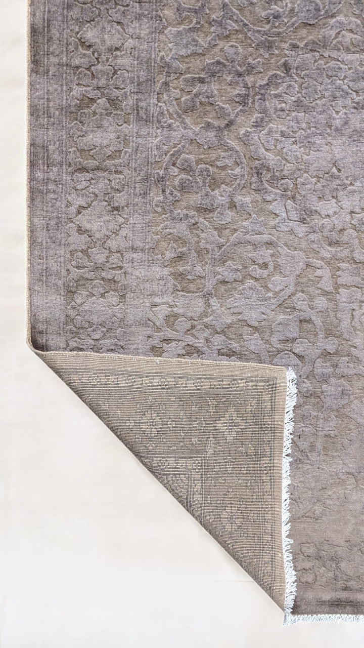 Oriental Silk Wash Chobi Rug - Size: 6 x 4.2
