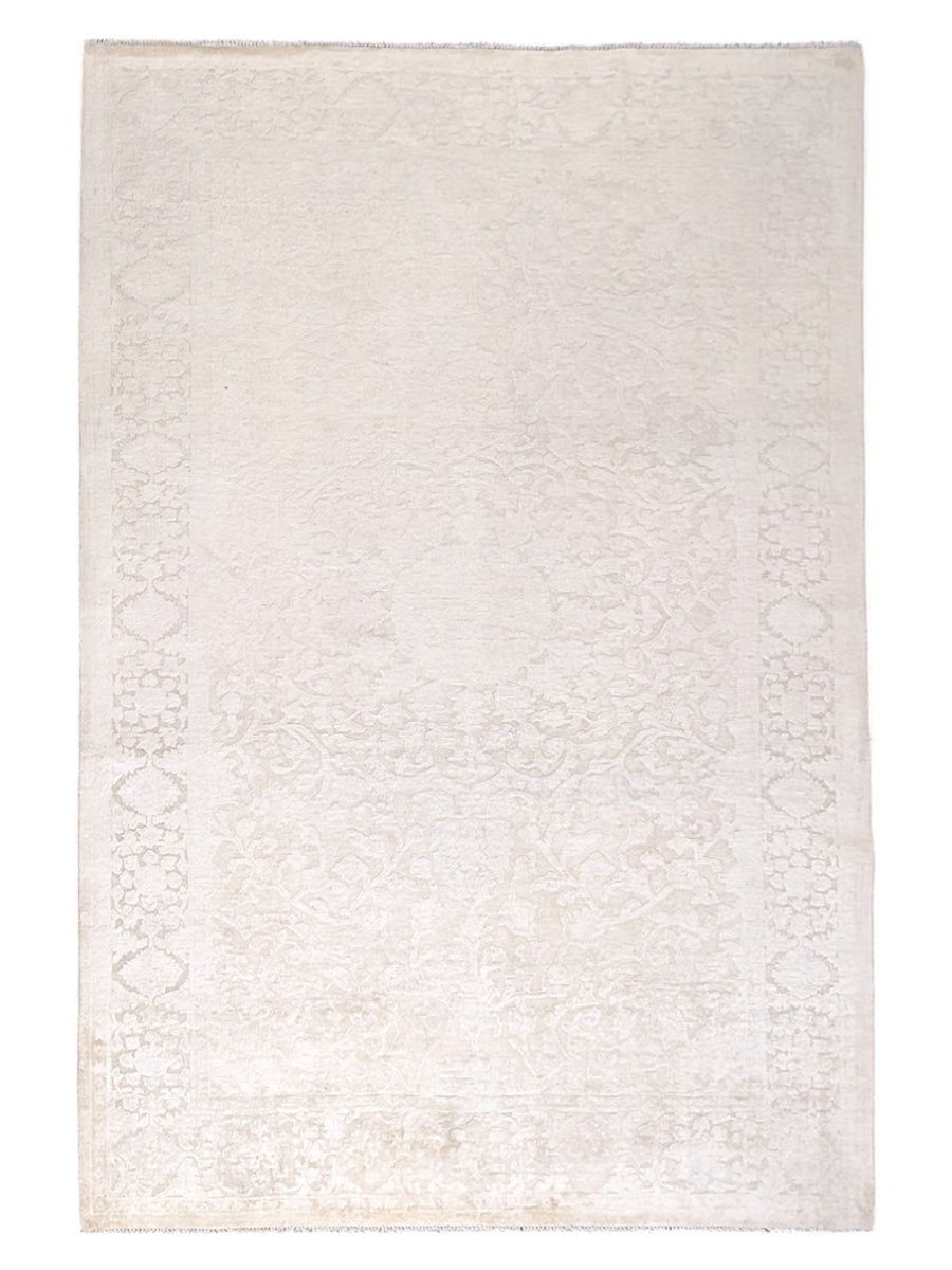 Oriental Silk Wash Chobi Rug - Size: 8.10 x 6