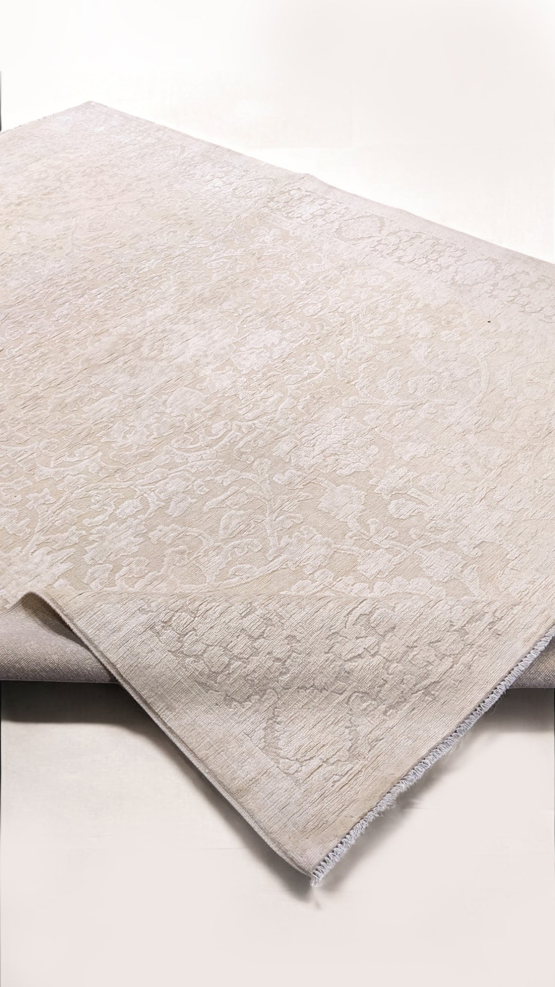 Oriental Silk Wash Chobi Rug - Size: 8.10 x 6