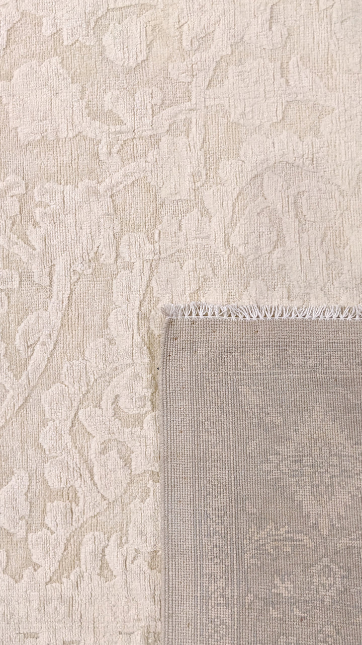 Oriental Silk Wash Chobi Rug - Size: 8.10 x 6