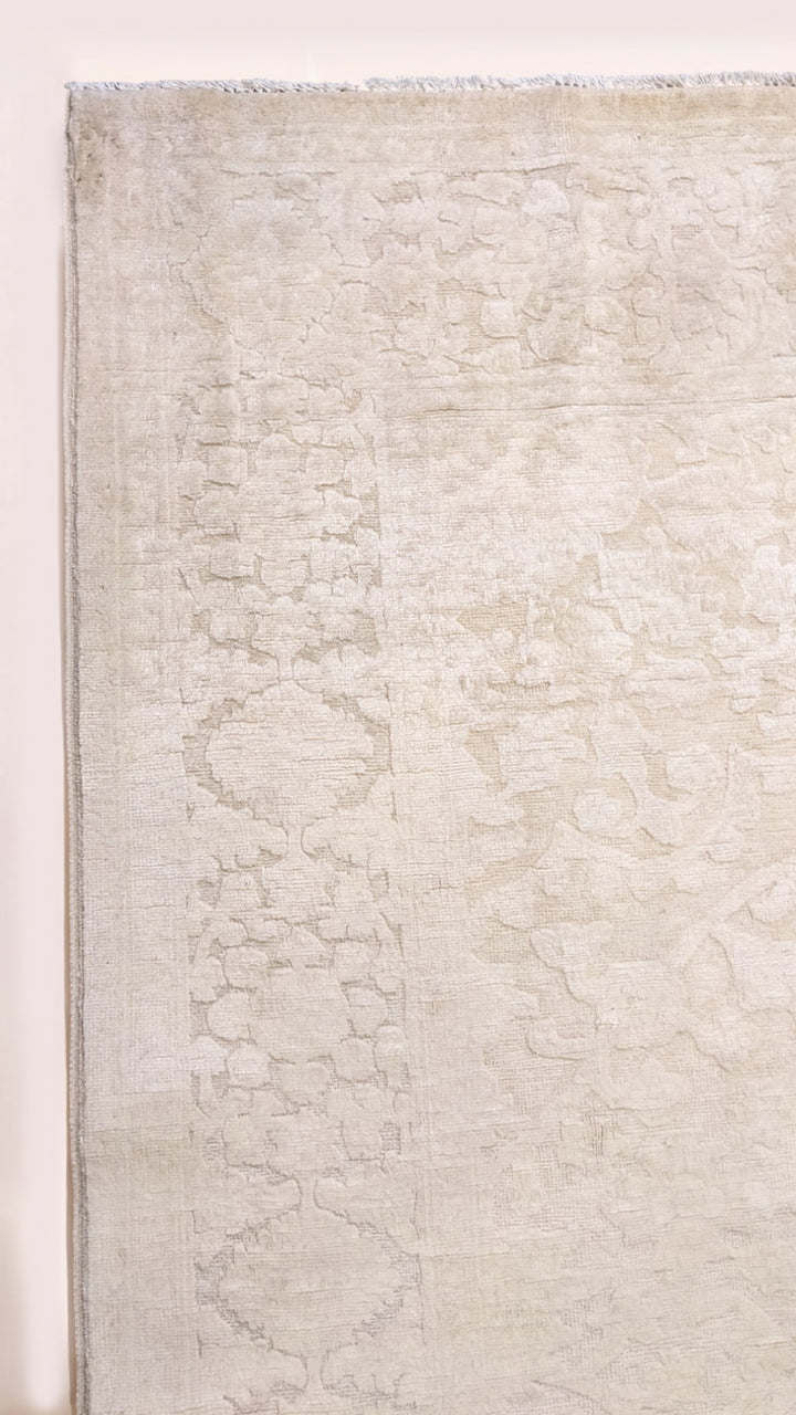 Oriental Silk Wash Chobi Rug - Size: 8.10 x 6