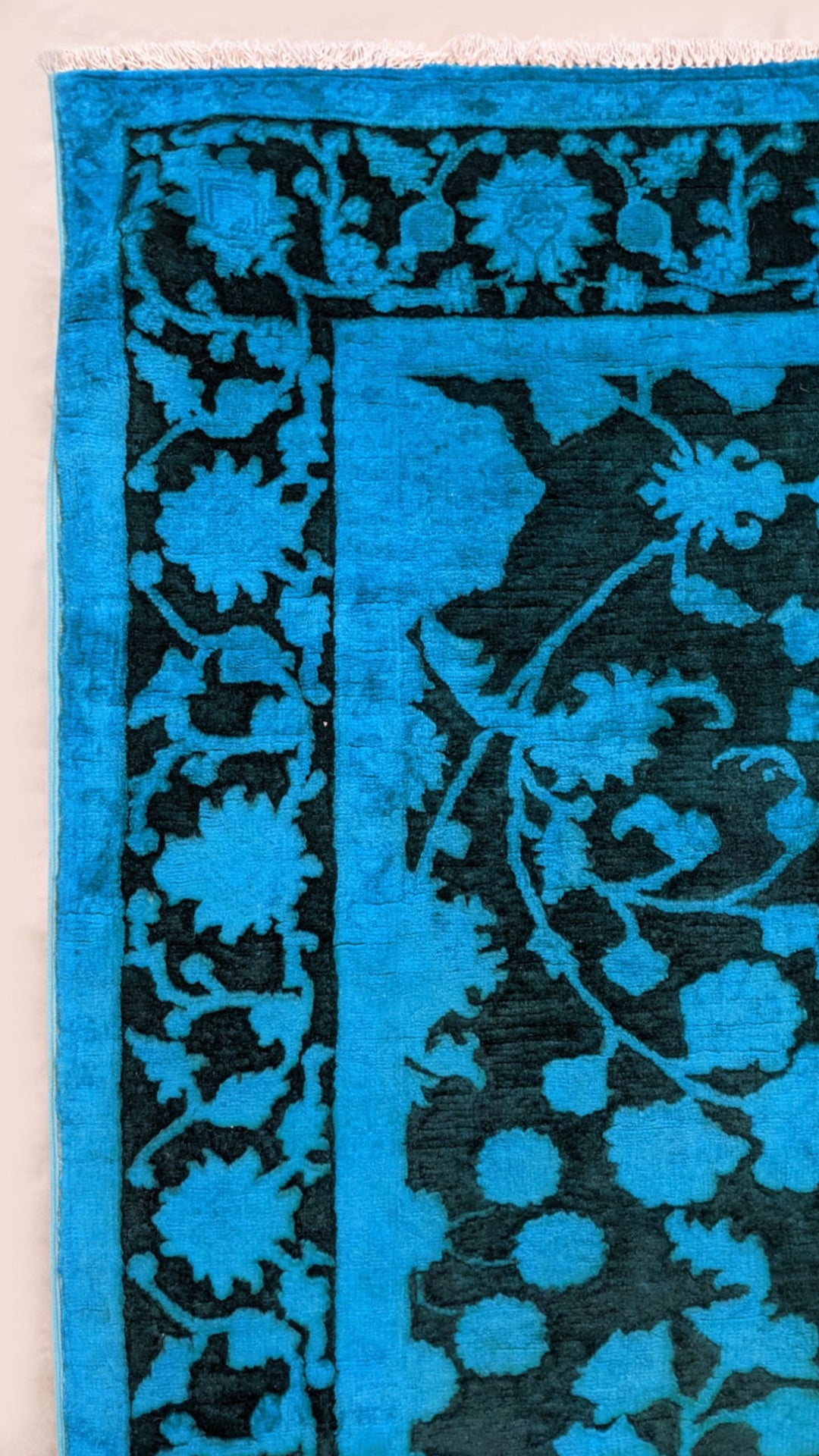 Ziegler Silk Wash Chobi Rug  - Size: 6.9 x 5.4