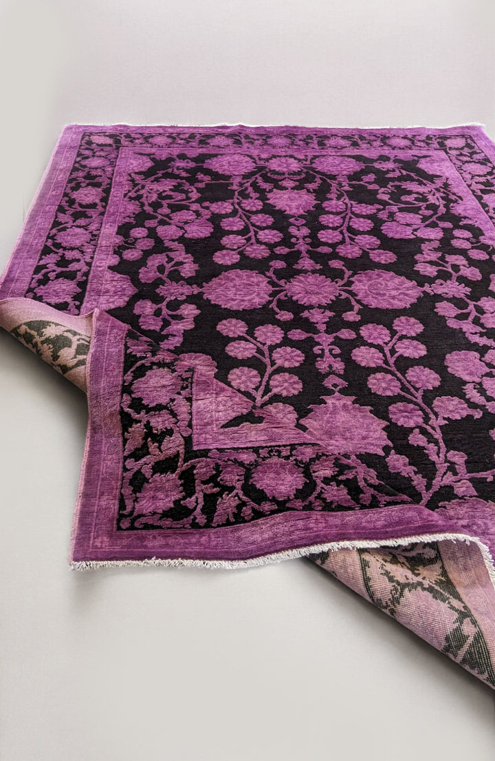 Ziegler Silk Wash Chobi Rug - Size: 6.11 x 5