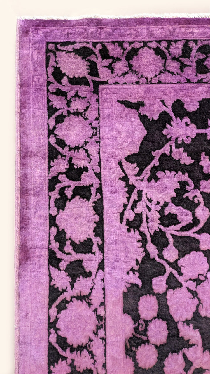 Ziegler Silk Wash Chobi Rug - Size: 6.11 x 5