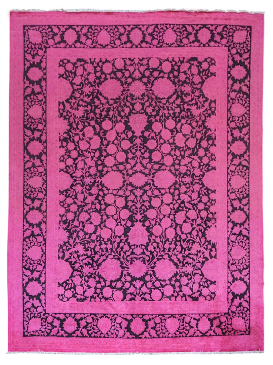 Ziegler Silk Wash Chobi Rug - Size: 11.10 x 9