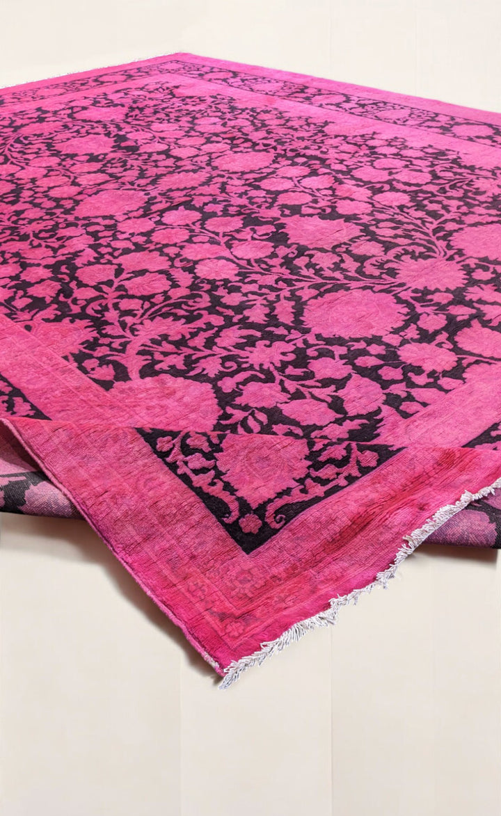 Ziegler Silk Wash Chobi Rug - Size: 11.10 x 9