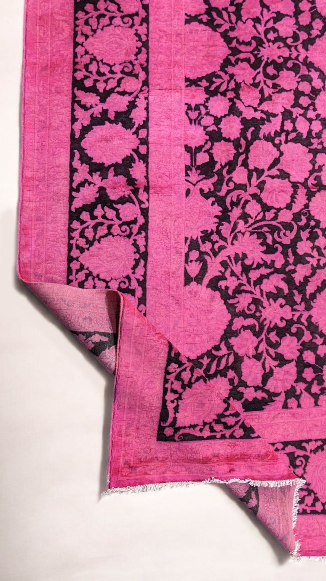 Ziegler Silk Wash Chobi Rug - Size: 11.10 x 9