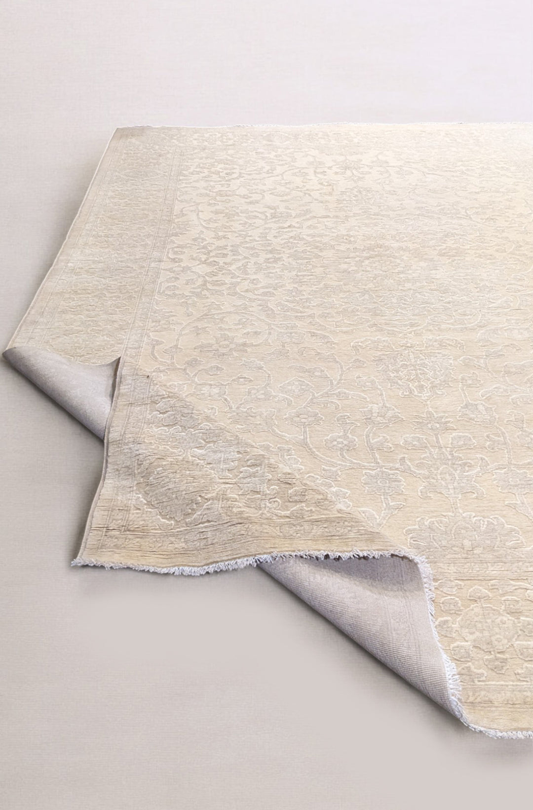 Oriental Silk Wash Chobi Rug - Size: 10 x 6.9