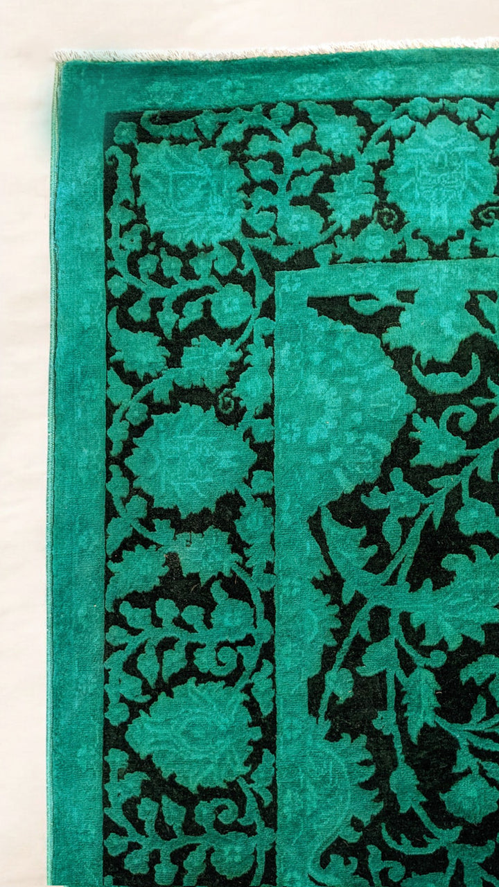 Ziegler Silk Wash Chobi Rug - Size: 9.11 x 6.11