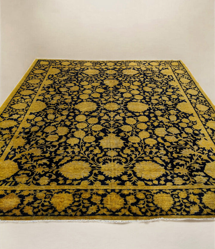 Ziegler Silk Wash Chobi Rug - Size: 9.6 x 8.4