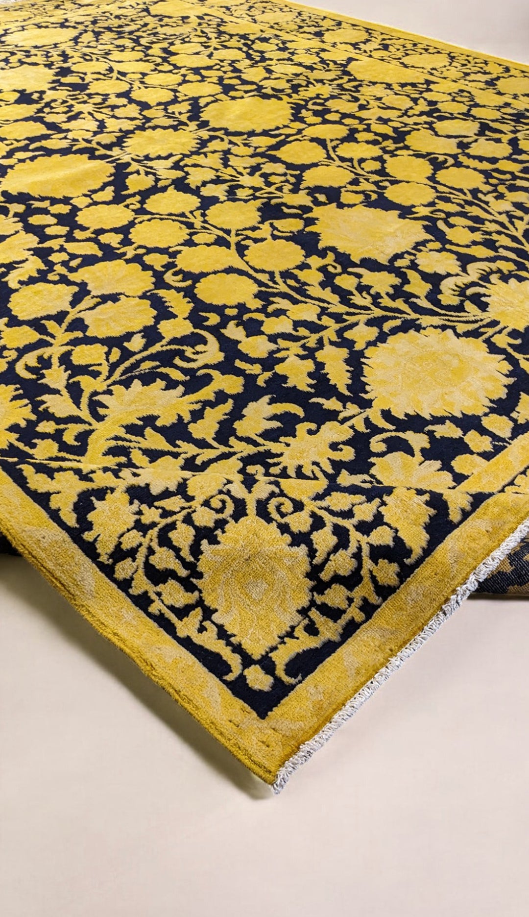 Ziegler Silk Wash Chobi Rug - Size: 9.6 x 8.4