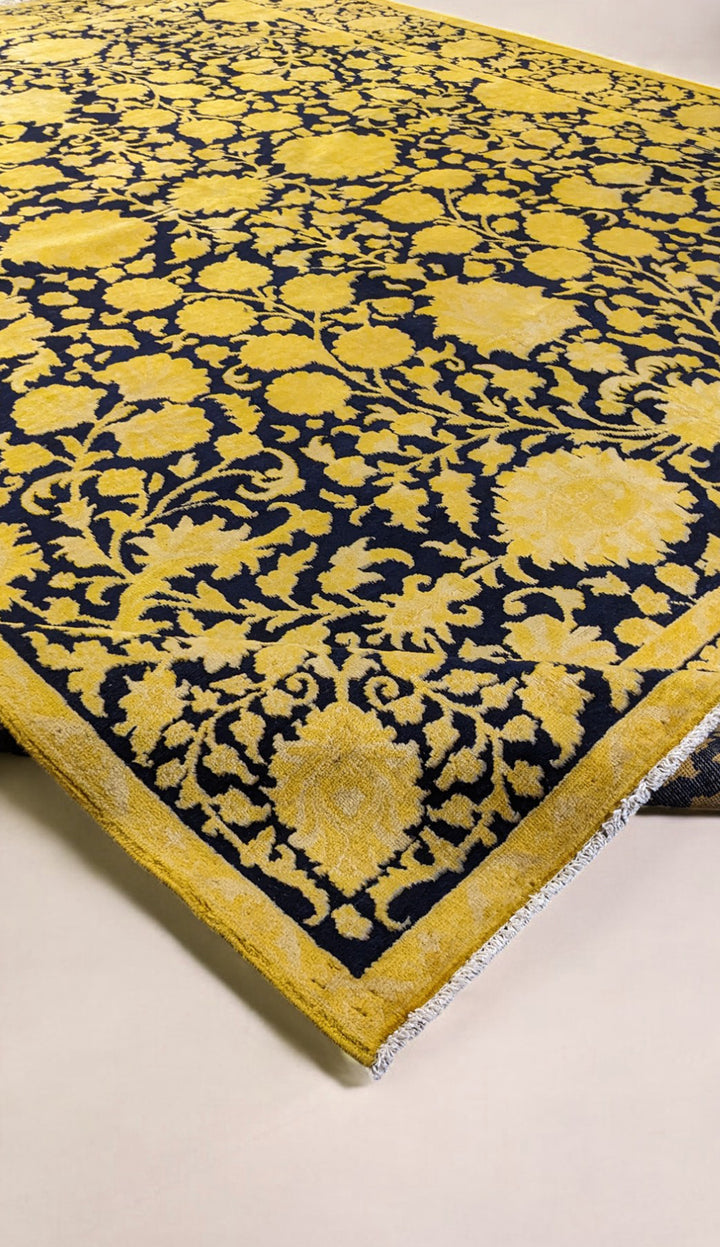 Ziegler Silk Wash Chobi Rug - Size: 9.6 x 8.4