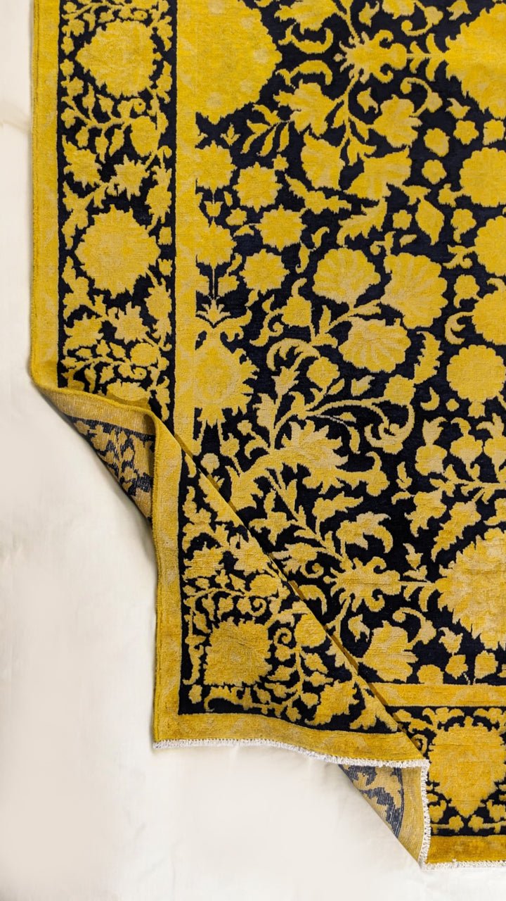 Ziegler Silk Wash Chobi Rug - Size: 9.6 x 8.4