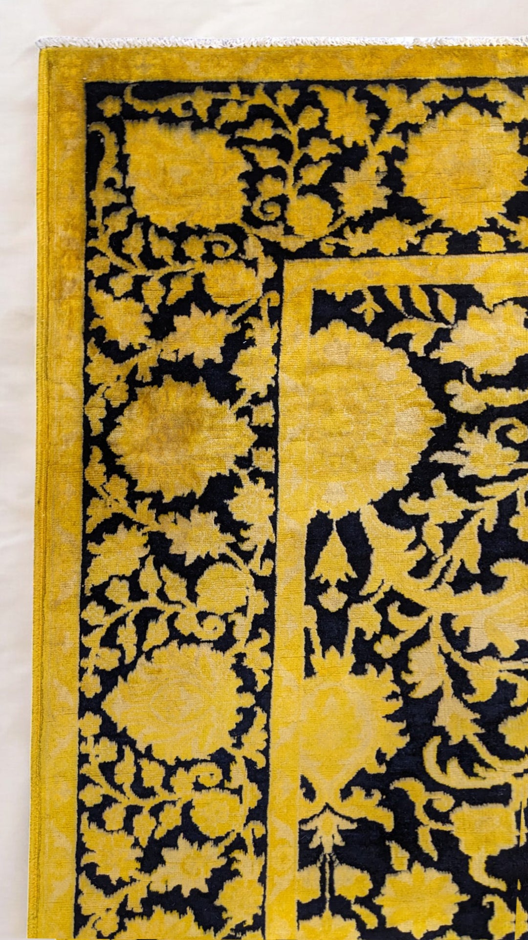 Ziegler Silk Wash Chobi Rug - Size: 9.6 x 8.4