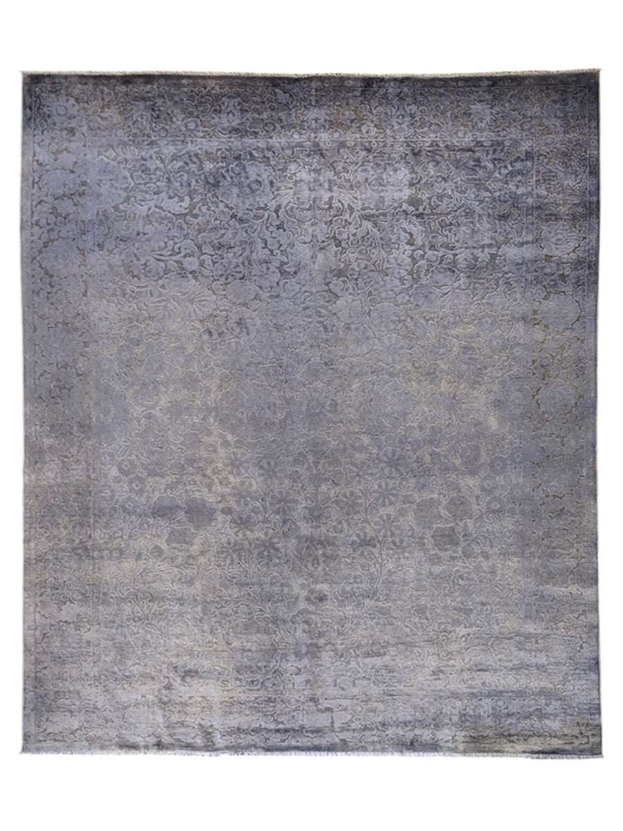 Ziegler Silk Wash Chobi Rug - Size: 9.6 x 8.2