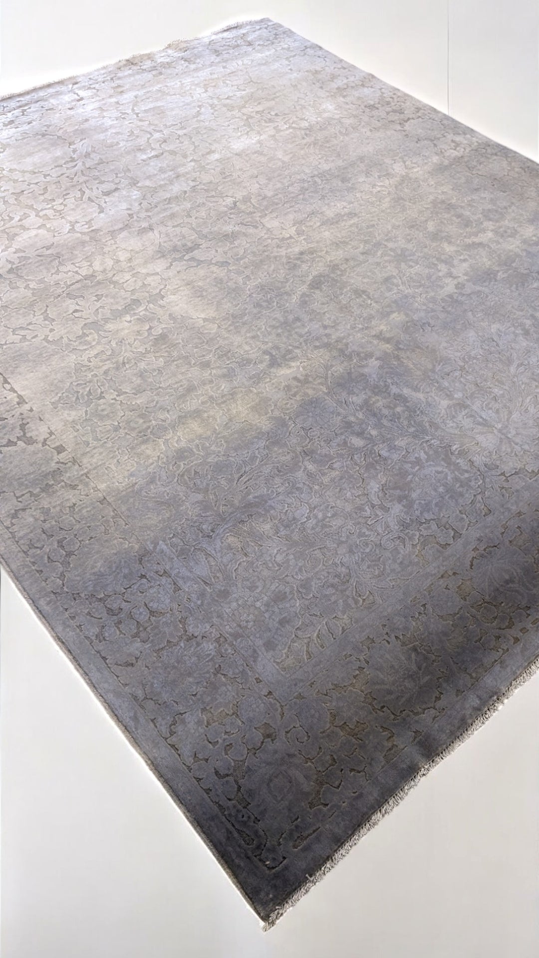 Ziegler Silk Wash Chobi Rug - Size: 9.6 x 8.2