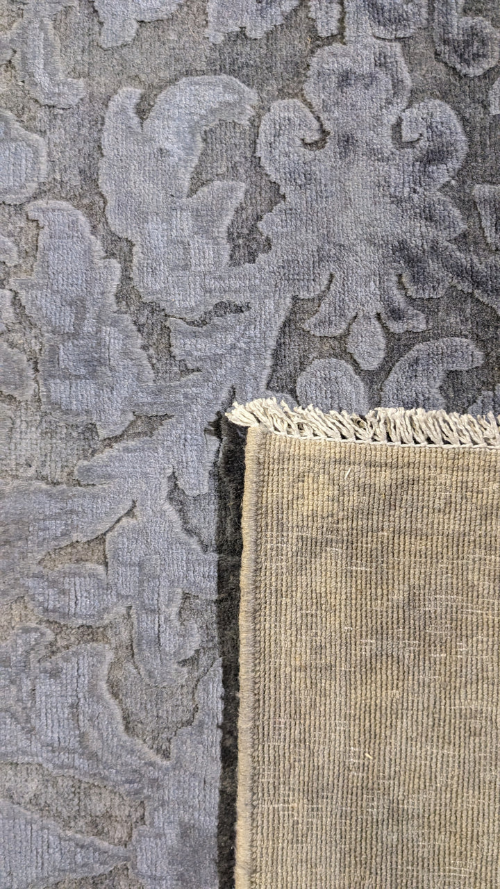 Ziegler Silk Wash Chobi Rug - Size: 9.6 x 8.2