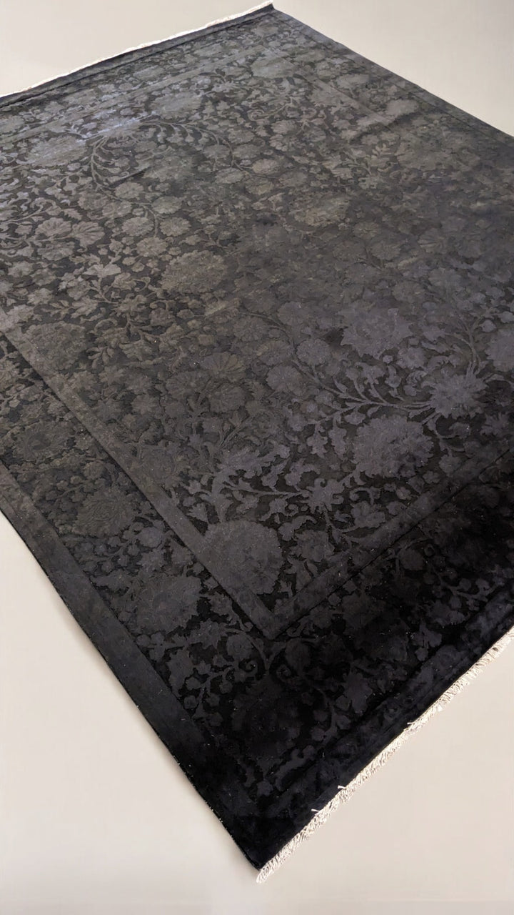 Ziegler Silk Wash Chobi Rug - Size: 9.10 x 8.3