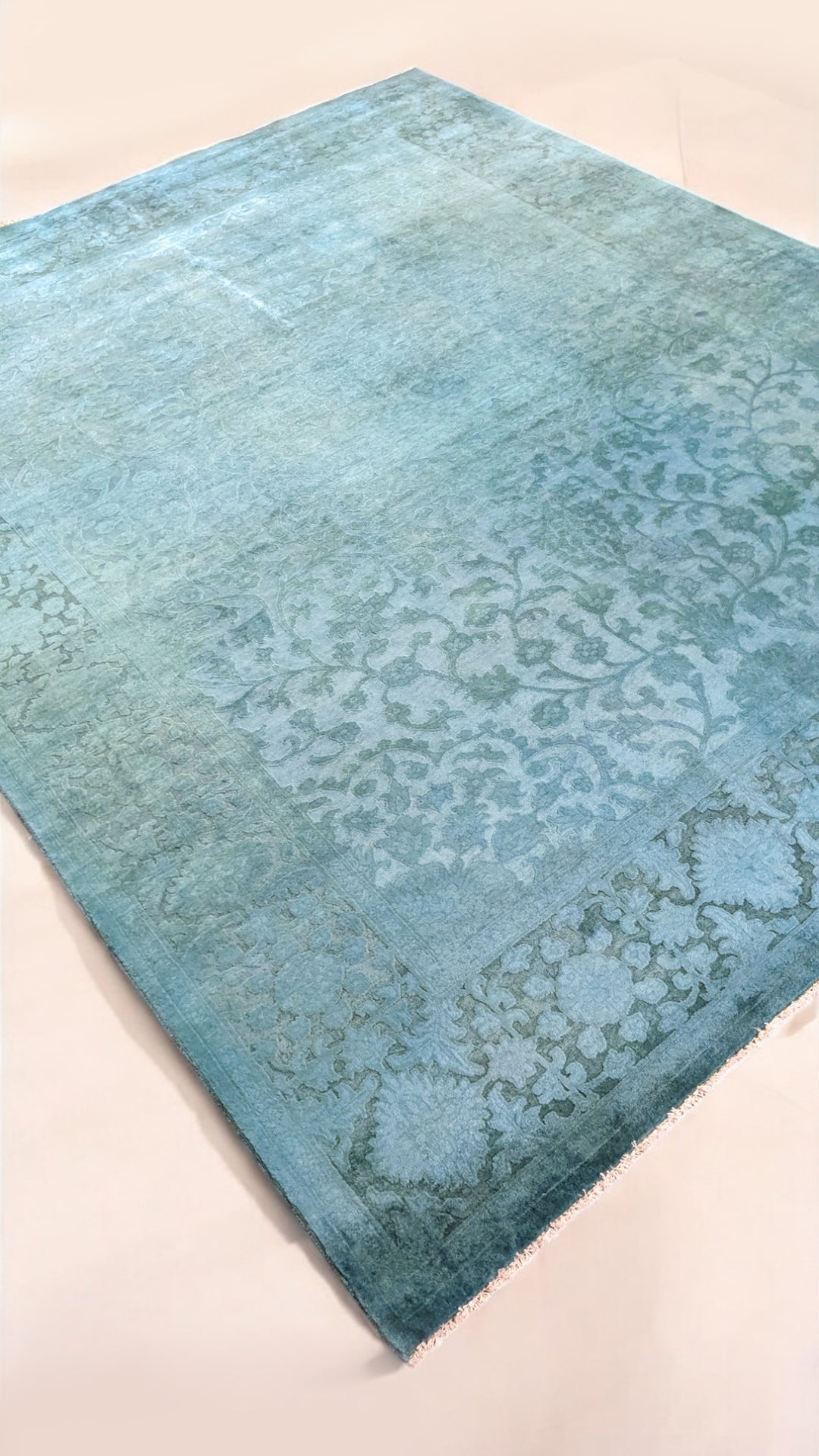 Ziegler Silk Wash Chobi Rug - Size: 10 x 8.1