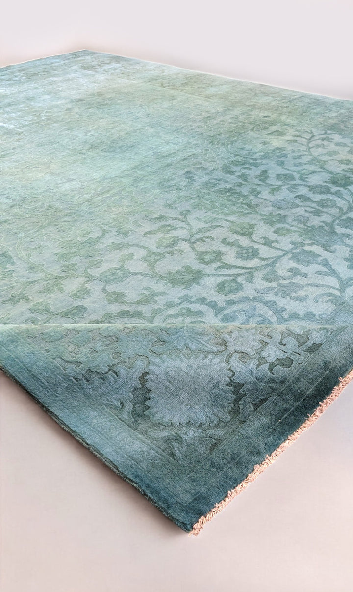 Ziegler Silk Wash Chobi Rug - Size: 10 x 8.1