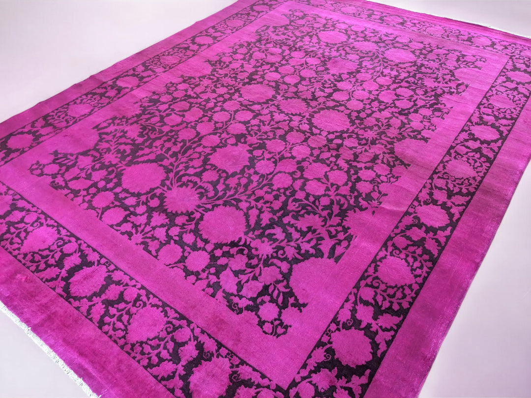 Ziegler Silk Wash Chobi Rug  - Size: 12.5 x 9.1