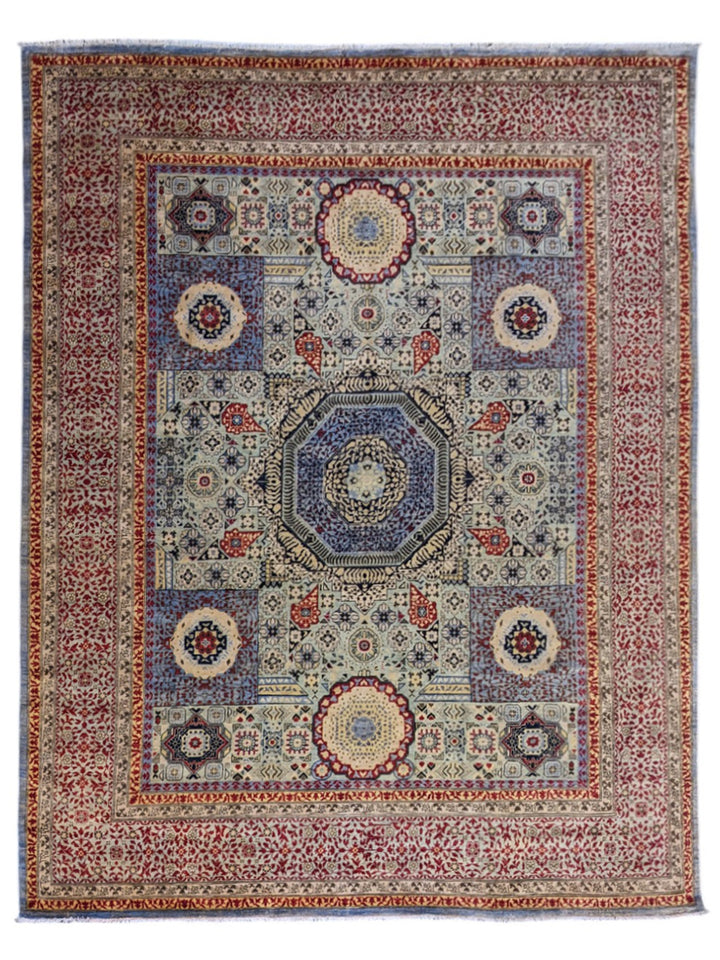 Lunaria Mamluk Chobi Rug - Size: 9.10 x 8.1