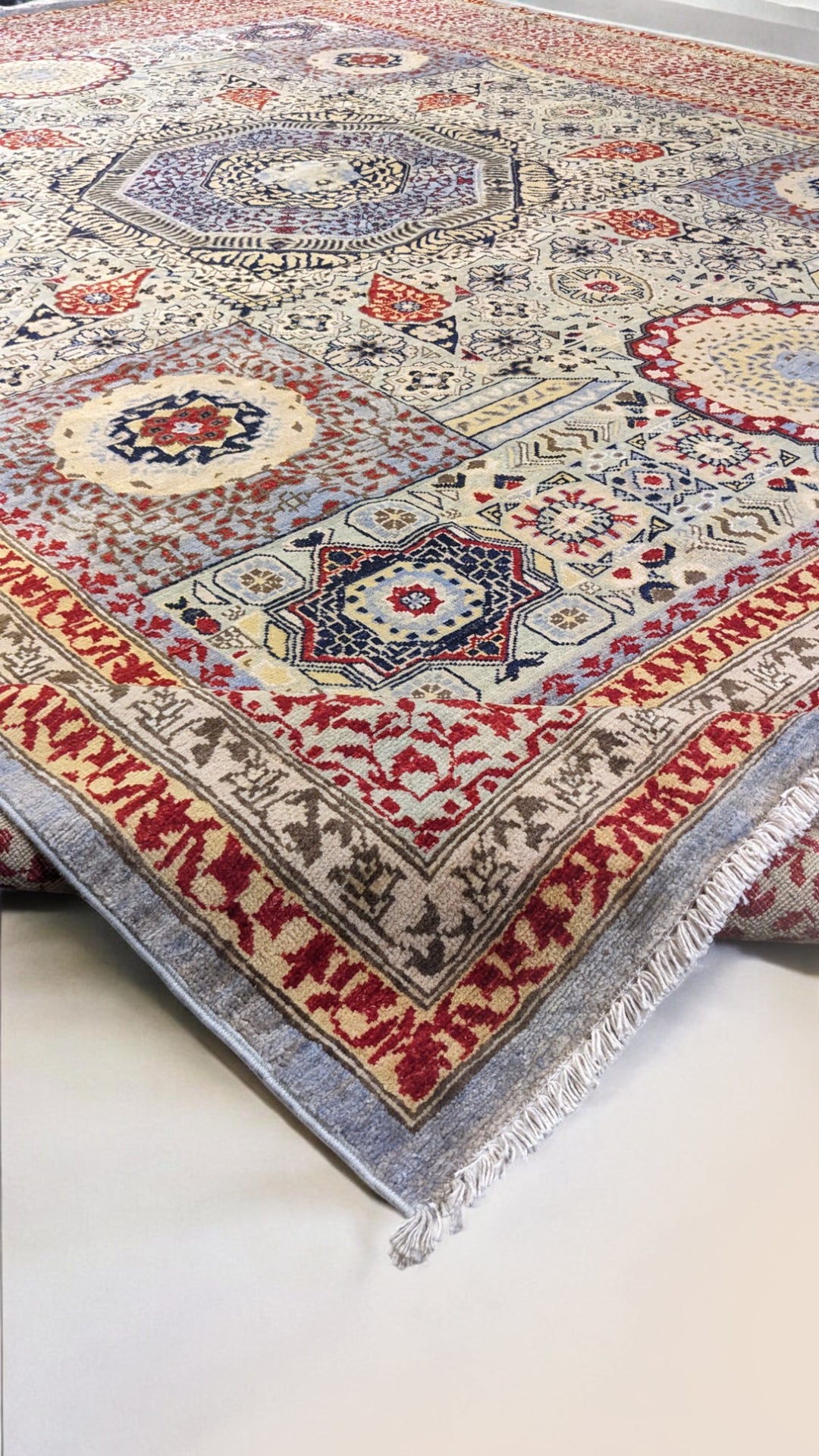 Lunaria Mamluk Chobi Rug - Size: 9.10 x 8.1