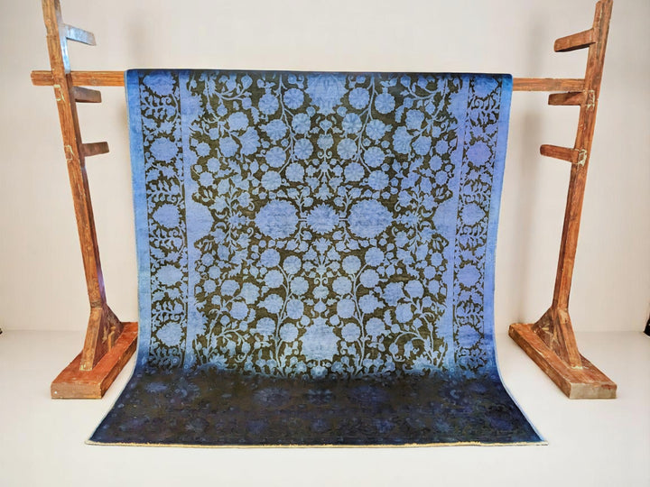 Ziegler Silk Wash Chobi Rug - Size: 9.8 x 6.9