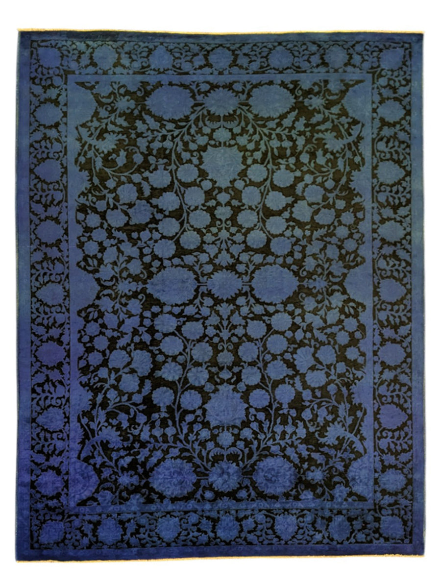 Ziegler Silk Wash Chobi Rug - Size: 9.8 x 6.9