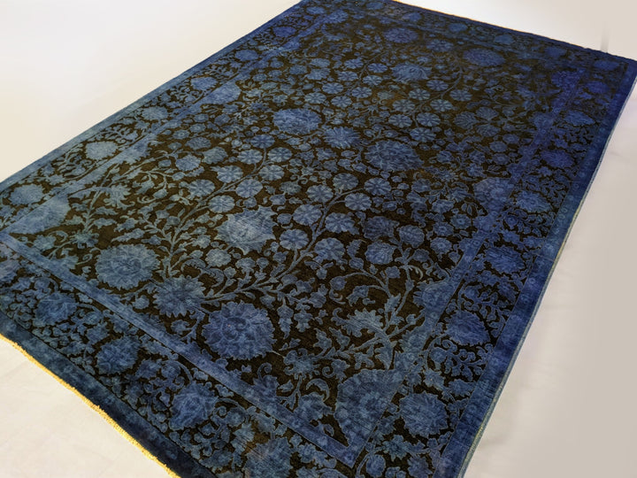 Ziegler Silk Wash Chobi Rug - Size: 9.8 x 6.9