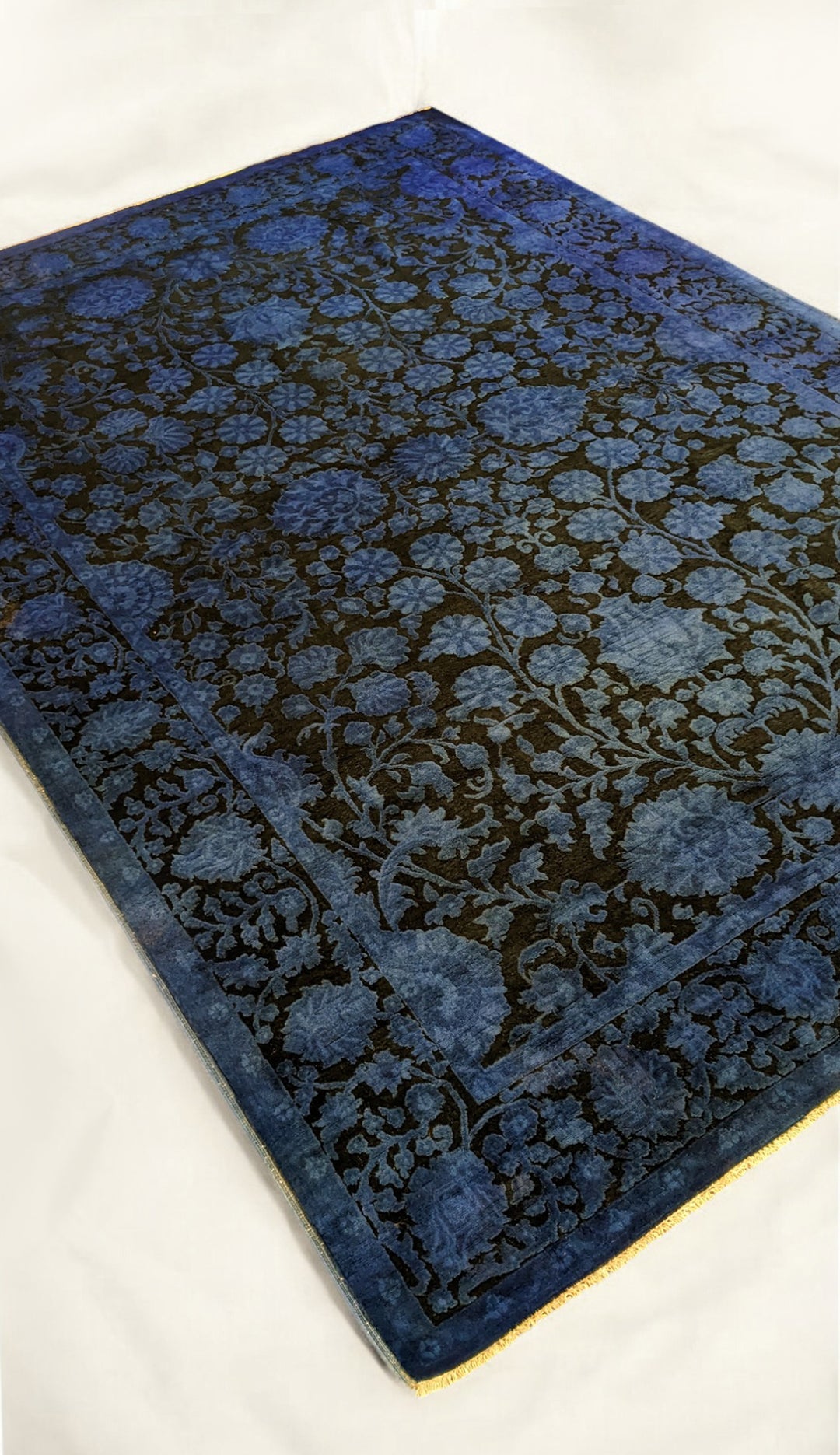 Ziegler Silk Wash Chobi Rug - Size: 9.8 x 6.9