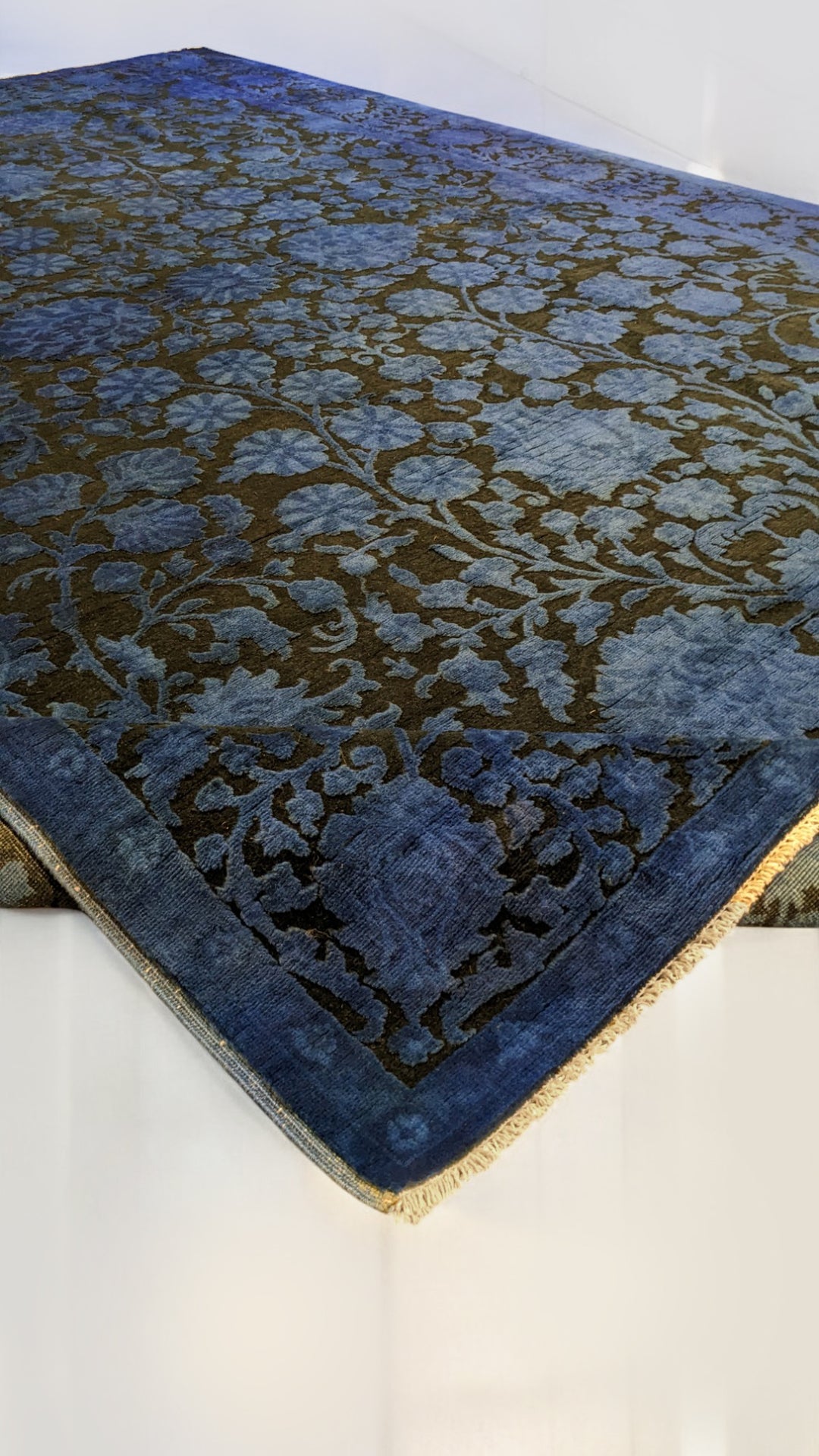 Ziegler Silk Wash Chobi Rug - Size: 9.8 x 6.9