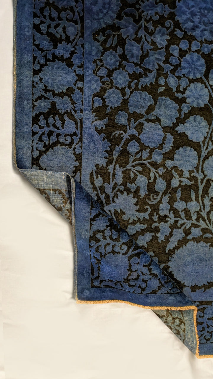 Ziegler Silk Wash Chobi Rug - Size: 9.8 x 6.9