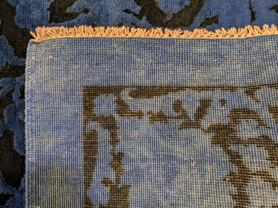 Ziegler Silk Wash Chobi Rug - Size: 9.8 x 6.9