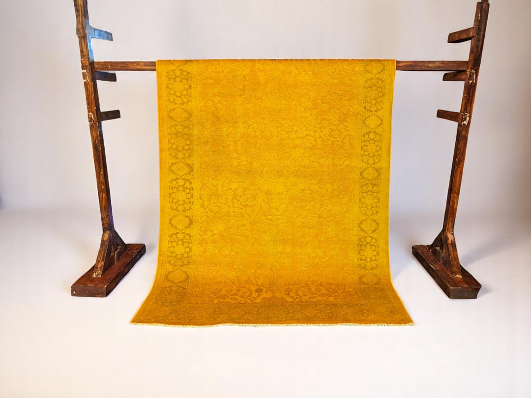 Oriental Silk Wash Chobi Rug - Size: 8.11 x 6