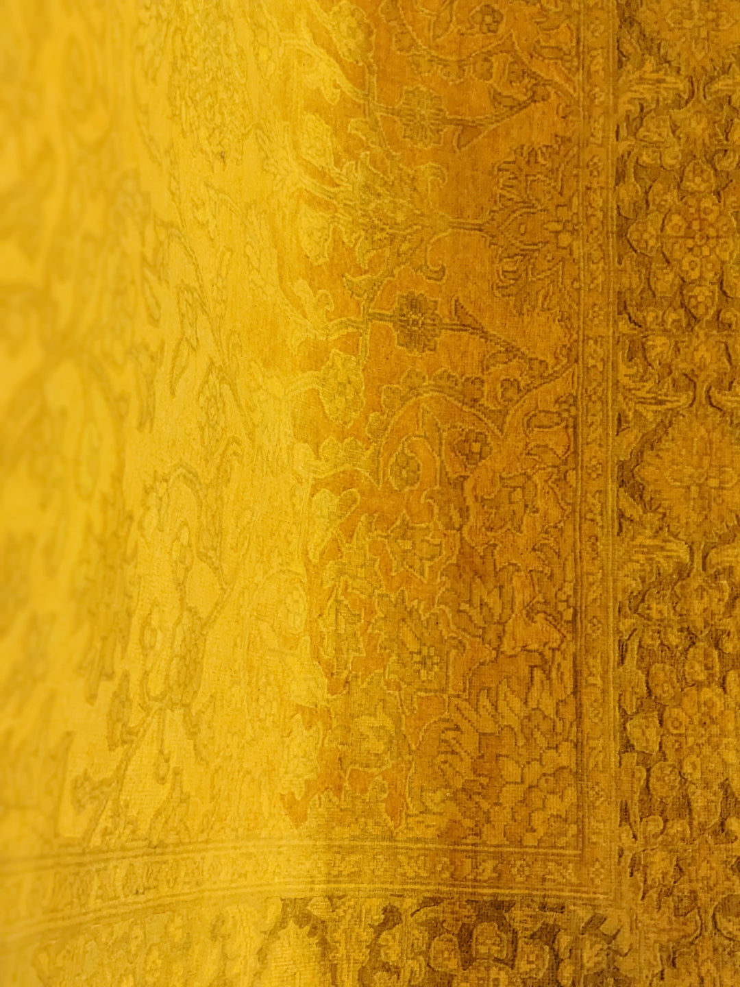 Oriental Silk Wash Chobi Rug - Size: 8.11 x 6