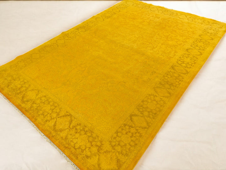Oriental Silk Wash Chobi Rug - Size: 8.11 x 6